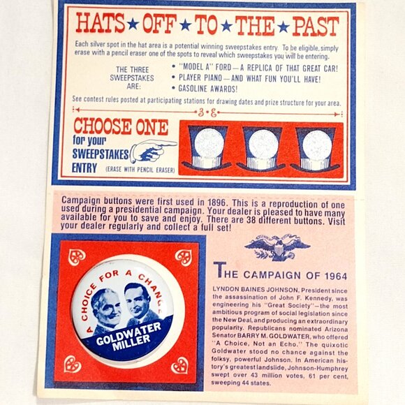 Hats Off To The Past - The Campaign of 1964 - Picture 3 of 5